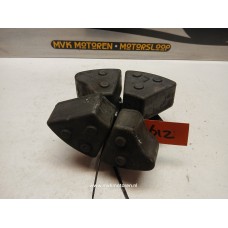 Rubbers achtertandwiel TDM850 4TX GEN1/2 1996-2001 Rubbers achtertandwiel TDM850 4TX GEN1/2 1996-2001