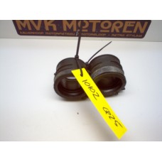 Inlaatrubbers 2x Kawasaki GPZ500S EX500 1987-98
