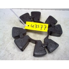 Rubber achtertandwiel Kawasaki GPZ500S EX500 1987-98