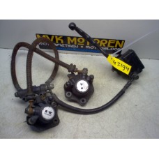 Remmerij voorzijde compleet Kawasaki GPZ500S EX500 1987-98