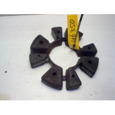Rubber Achtertandwiel Kawasaki ZZR600 ZX6E 1993-2002