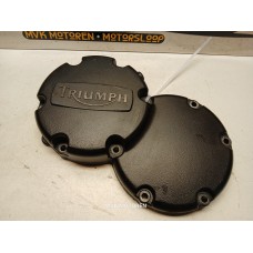 Blokdeksel links zwart Triumph Daytona Sprint Trident Trophy 750 900 1200