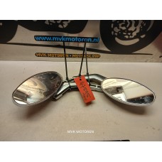 Spiegelset UNI M10 chrome