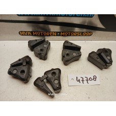 Rubbers achtertandwiel Yamaha YZF-R6 RJ032 1998-2002