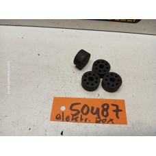 Rubbers 4x elektrische box BMW K100RS Rubbers 4x elektrische box BMW K100RS