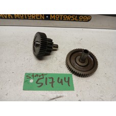 Tandwielen Startmotor Blok Honda NTV650 RC33 Revere 1988-1997