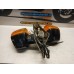 Richtingsaanwijzers L+R Voorzijde + Brackets  Honda NTV650 RC33 Revere 1988-1997