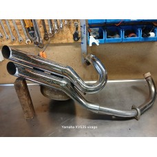 Uitlaat set demper compleet Yamaha XV535 2GV 1987-03 Virago