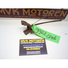 Halve manen uitlaat blok Kawasaki GPX600R ZX600C 1988-1997