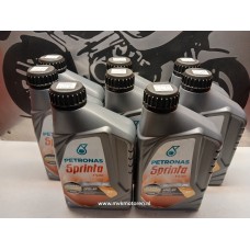 Bulk 8X Motorfietsolie 10w40 1 Liter Petronas F500
