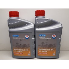 77 lubricants - Motorfietsolie 4T 10W-50 1 Liter 