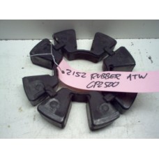 Rubber achtertandwiel Kawasaki GPZ500S EX500 1987-98