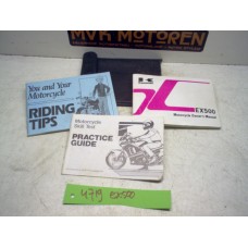 Gebruikershandleiding Kawasaki EX500