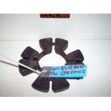 Rubbers achtertandwiel Kawasaki GPZ500S EX500 1987-98 Rubbers achtertandwiel Kawasaki GPZ500S EX500 1987-98